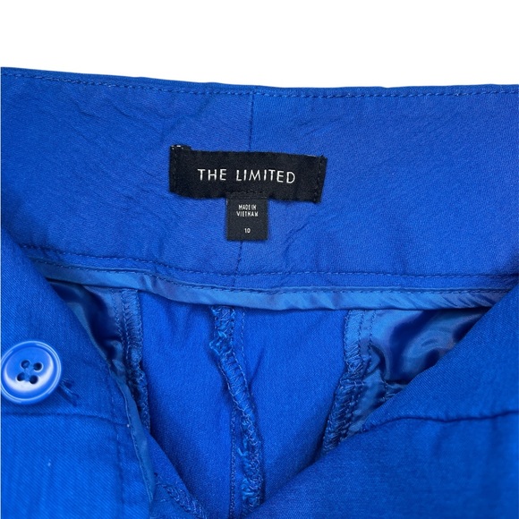 The Limited Royal Blue Cropped Pant Size 10 - Picture 5 of 9